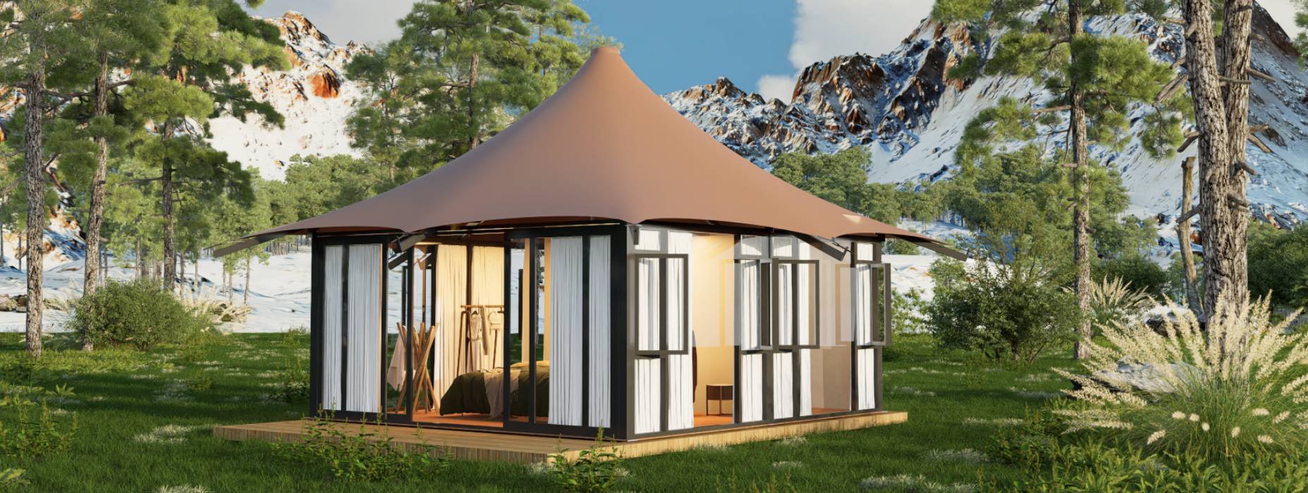 古田县多边形帐篷厂家